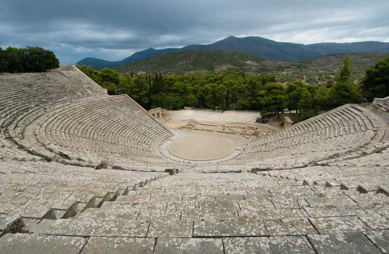 theater of epidaurus greece